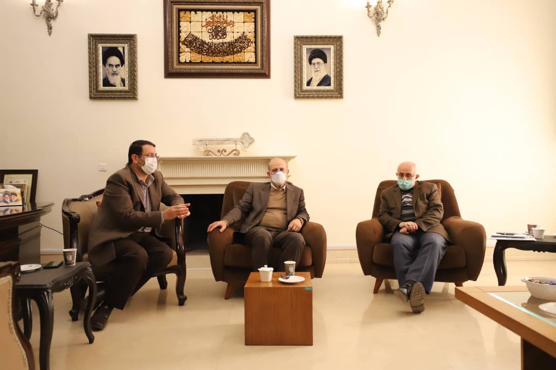 جلسه مشترک ستاد بازسازی عتبات عالیات استان قزوین و شهرداری قزوین