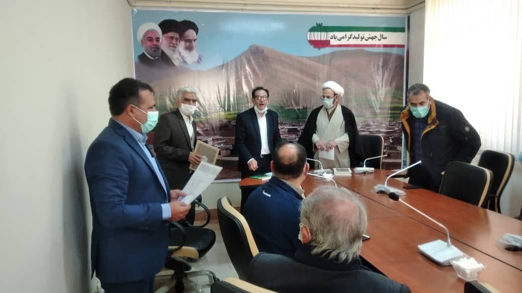 افتتاح ستاد بازسازی عتبات عالیات بخش فیروزآباد از توابع شهرستان الشتر