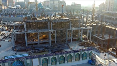 گزارش روزنامه کیهان از فعالیتهای ۲۴ ساعته ساخـت و سـاز در اعتاب مقدسه