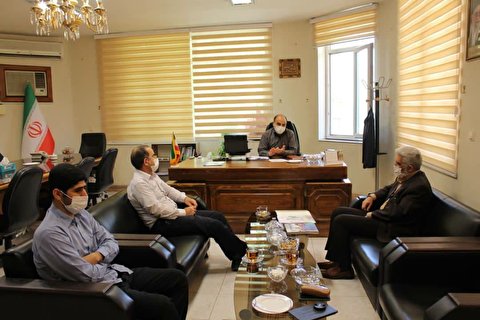 جلسه ستاد بازسازی عتبات عالیات با اداره کل راه و شهرسازی استان لرستان
