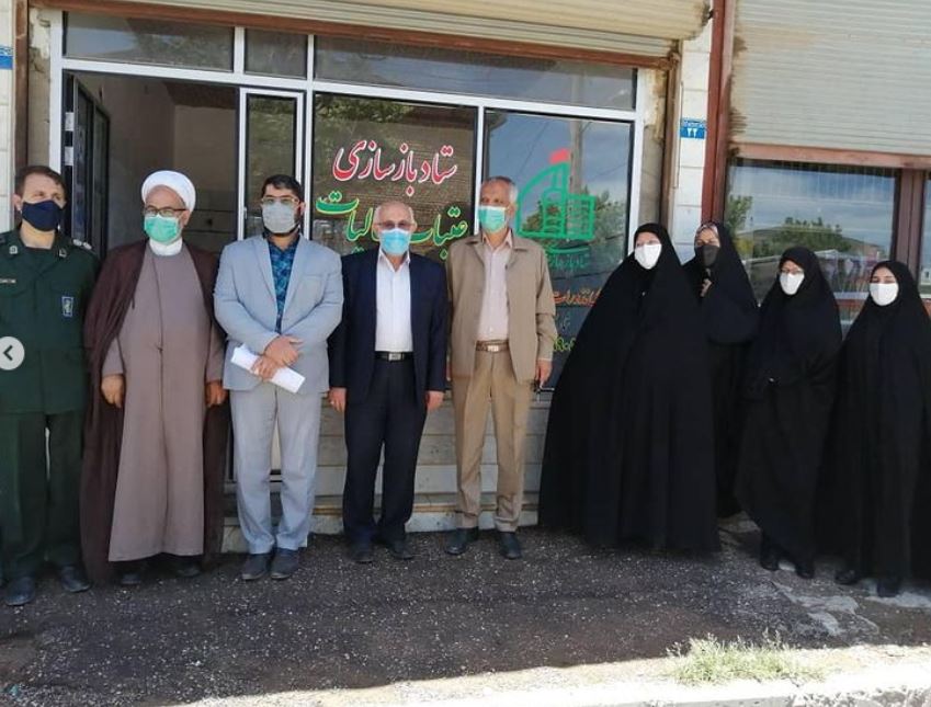 افتتاح دفتر ستاد عتبات عالیات اسان قزوین شهرستان آوج استان قزوین