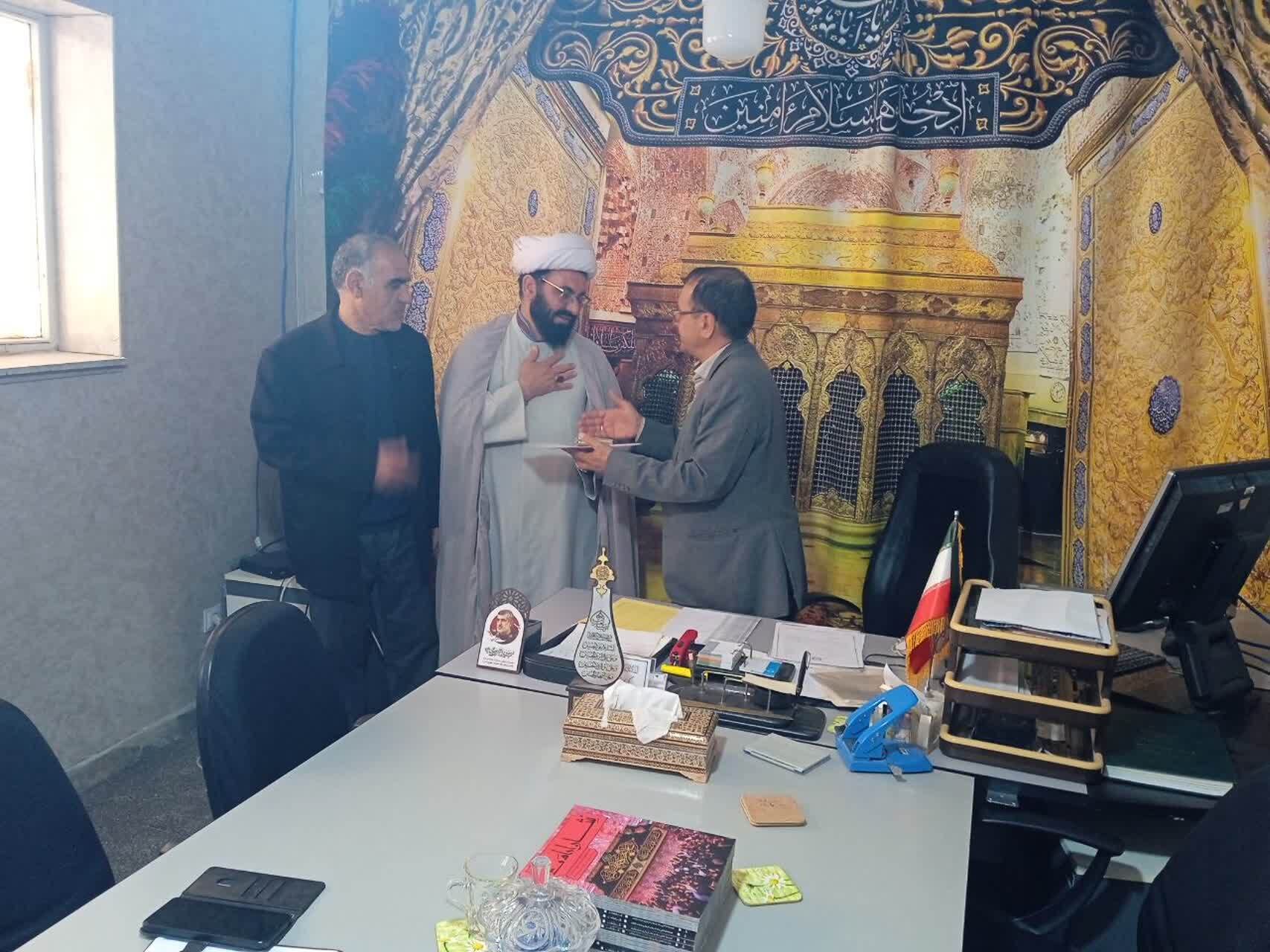 مسئول پژوهش و مستند سازی ستاد عتبات عالیات استان لرستان منصوب شد. مسئول پژوهش و مستند سازی ستاد عتبات عالیات استان لرستان منصوب شد.