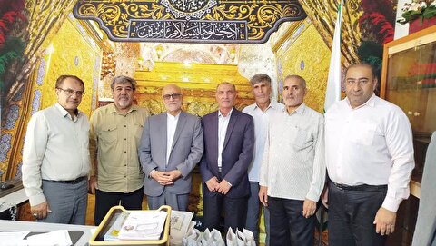 دیدار مدیریت شعب بانک سپه با رئیس ستاد