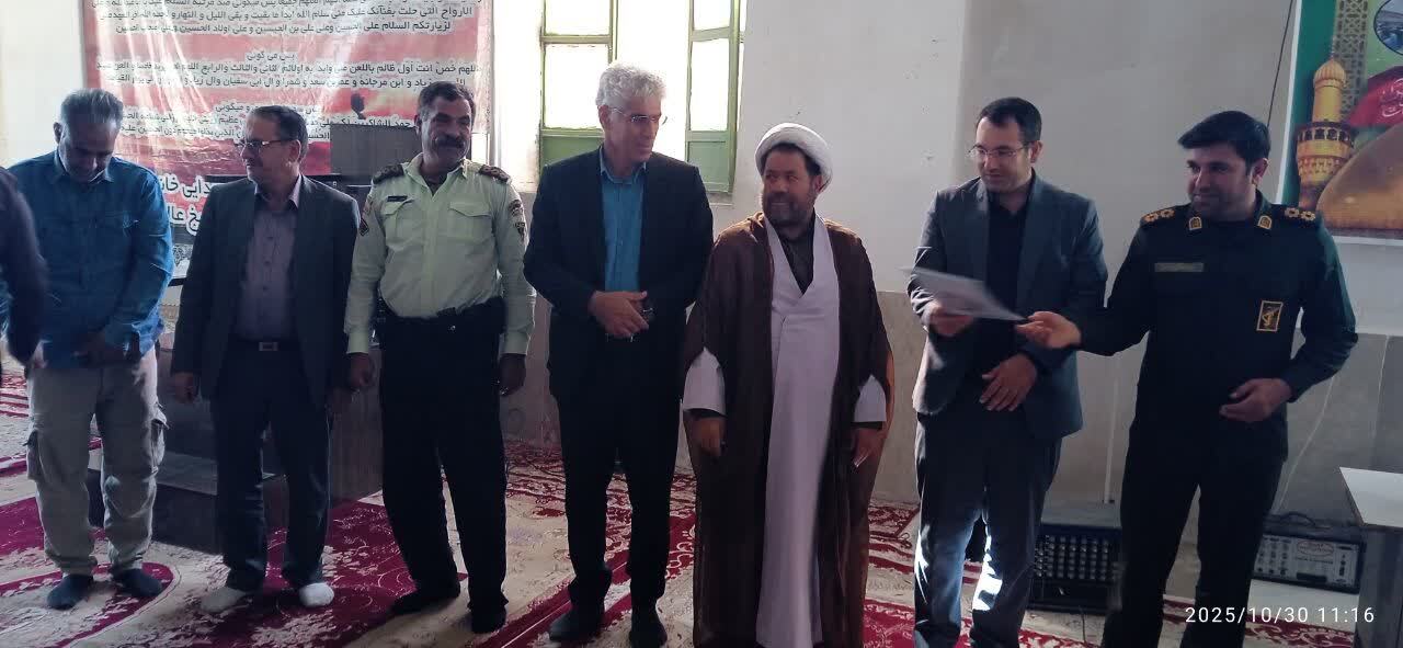 همایش تجلیل از خادمین موکب شهدای میانکوه شرقی