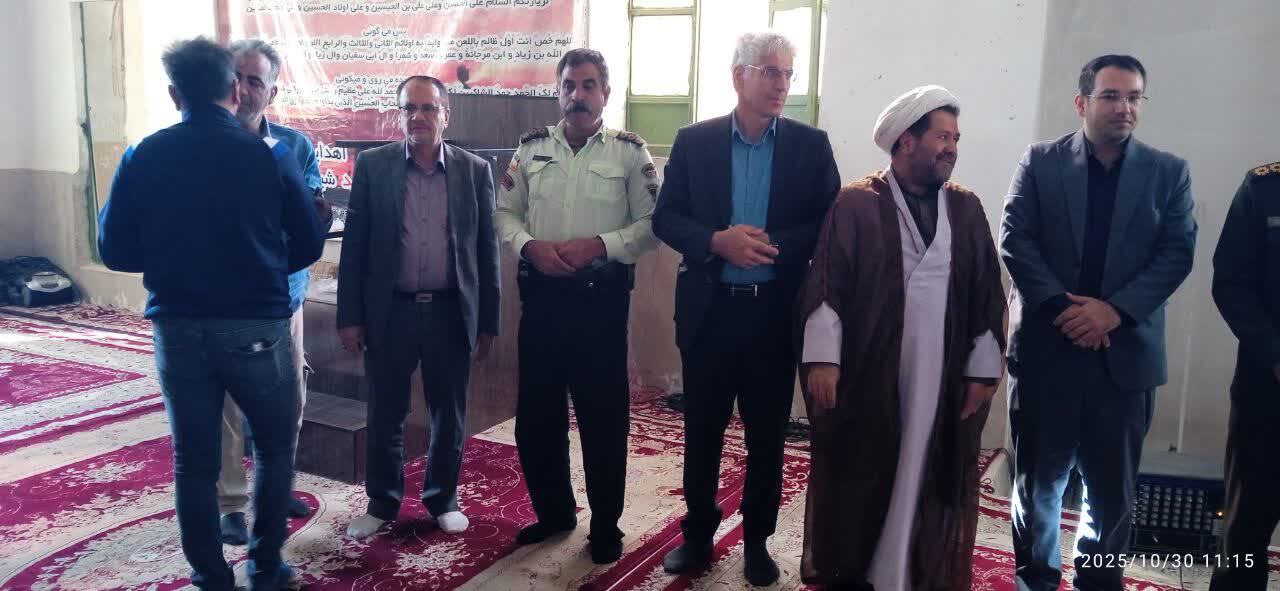 همایش تجلیل از خادمین موکب شهدای میانکوه شرقی