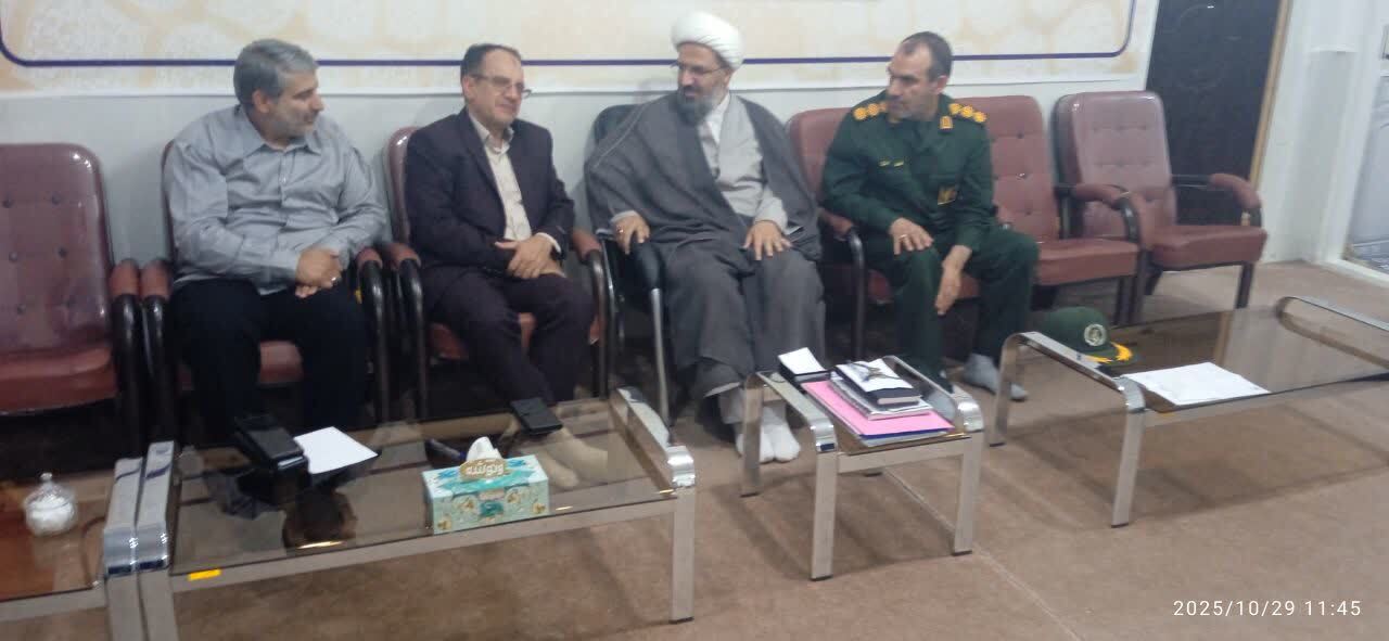 دیدار با امام جمعه شهرستان پلدختر