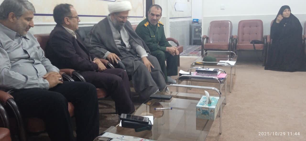 دیدار با امام جمعه شهرستان پلدختر