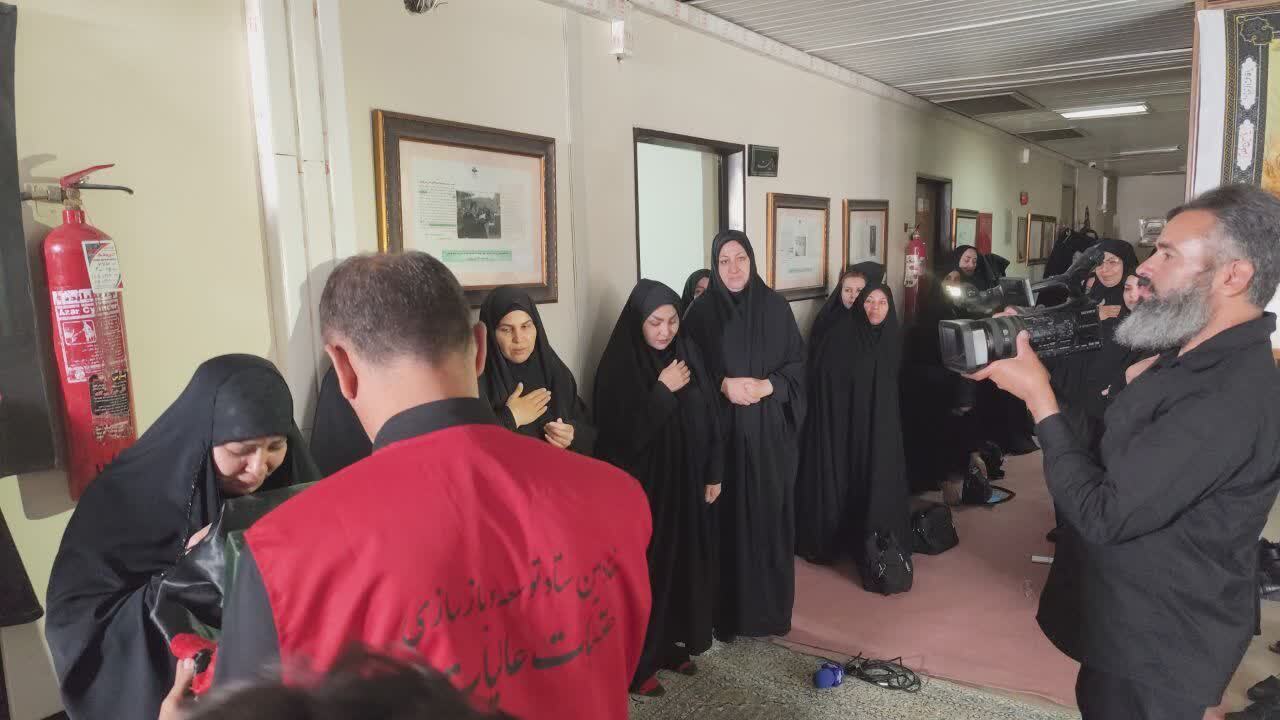 حضور در مراسم عزاداری تاسوعا و عاشورای حسینی (ع) کارکنان صدا وسیما