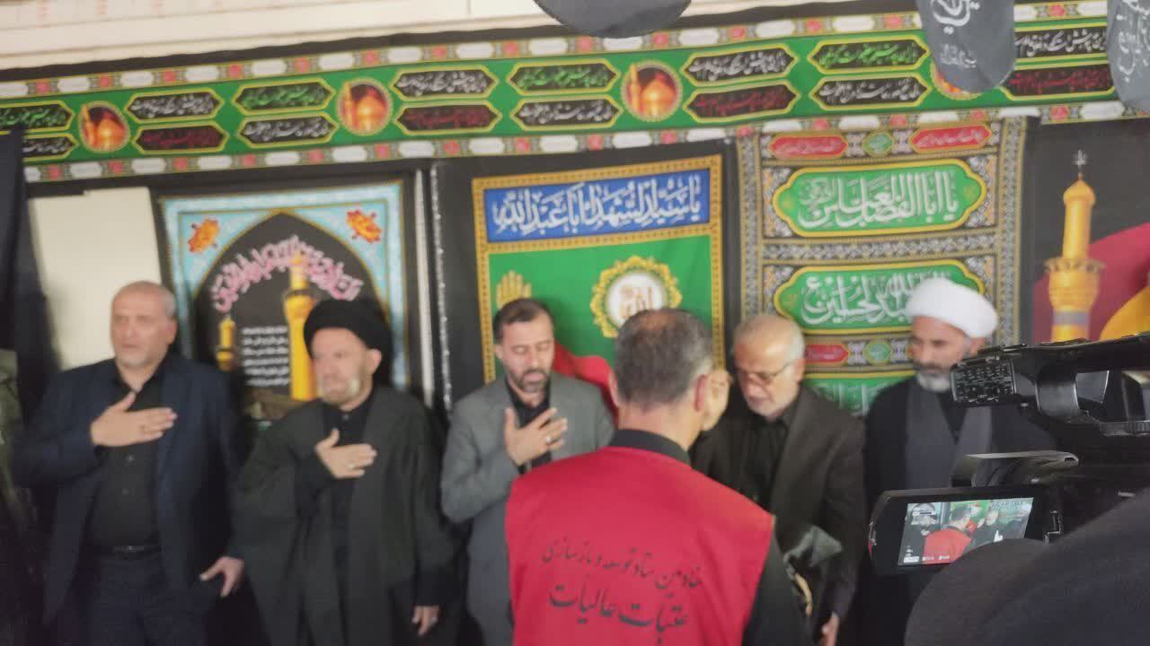 حضور در مراسم عزاداری تاسوعا و عاشورای حسینی (ع) کارکنان صدا وسیما